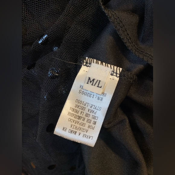 EDEN IN LOVE Polk A Dot Tulle Skirt Size M/L - Picture 5 of 5